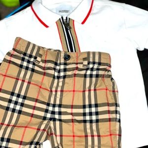 Burberry outfit